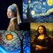 4 Pack DIY 5D Full Round Diamond Painting Kits for Adult, Small Size Diamond Painting Kits for Beginners